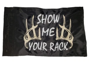 Custom Show Me Your Rack Safety Flag UTV ATV JEEP Side x Side Made to fit whips - Picture 1 of 8