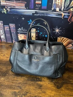 Bolso de mano de diseñador Marc Jacobs Empire City bolsos de cuero herrajes dorados Foto 1 de 4
