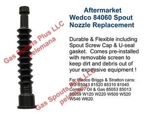 1 Aftermarket Wedco Spout w/Screen W120 W220 W500 W520 W546 W620 BRIGGS STRATTON - Picture 1 of 12