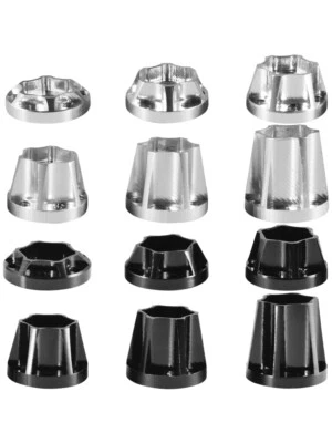 2/4pcs 12mm Wheel Hex Hub Extension Aluminum Alloy for 1/10 RC 1.9 2.2 Wheel Rim - Image 1 of 4