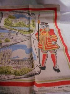 CROMLECH - CASTLES 21X30'' COTTON TEATOWELS - Picture 1 of 2
