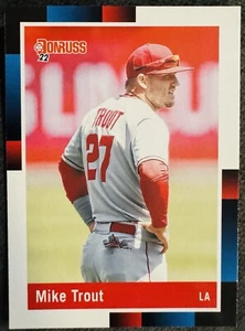 2022 Panini Donruss - Retro 1988 #265 Mike Trout - Picture 1 of 2
