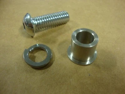 KIT DE BUJE DE PIE DE CABRA BIG DOG MOTOCICLETAS OEM 3 piezas 2004-11 MODELOS K-9 CHOPPER+ Foto 1 de 2