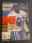 Football Digest February 1996 - Deion Sanders Dallas Cowboys Cover 98 Pages