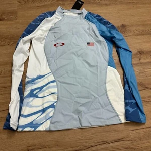 Oakley Team USA Surf Offshore Collection Men's Rash Guard Size Large - Picture 1 of 8