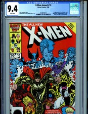Uncanny X-Men Annual #10 CGC 9.4 1st X-Men Longshot & X-Babies Amricons B3A