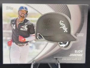 2022 Topps Update Commemorative Batting Helmet Relic #BH-EJ Eloy Jimenez - Picture 1 of 2