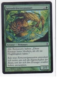 MTG GERMAN FOIL TIME SPIRAL SPINNERET SLIVER NM MAGIC THE GATHERING CREATURE - Image 1 of 4