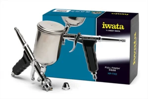 H5100 - Iwata Full Finish - HP-TH2 - Gravity Feed Dual Action Trigger Airbrush - Picture 1 of 4