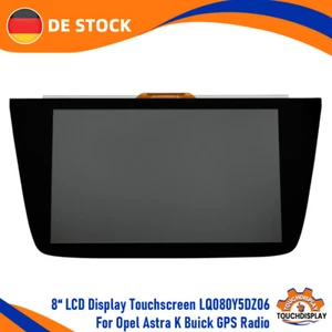 8" LCD Display Ersatz Für Opel Astra K Buick Verano Intellilink Radio Navigation - Bild 1 von 8