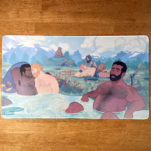 🌈🏳️⚧Bearscape Pride Across the Multiverse Kickstarter Secret Lair Playmat MTG - Picture 1 of 6