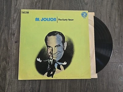 AL JOLSON The Early Years Vinyl LP Record (1973) OL 7114 VG+/VG - Image 1 of 4