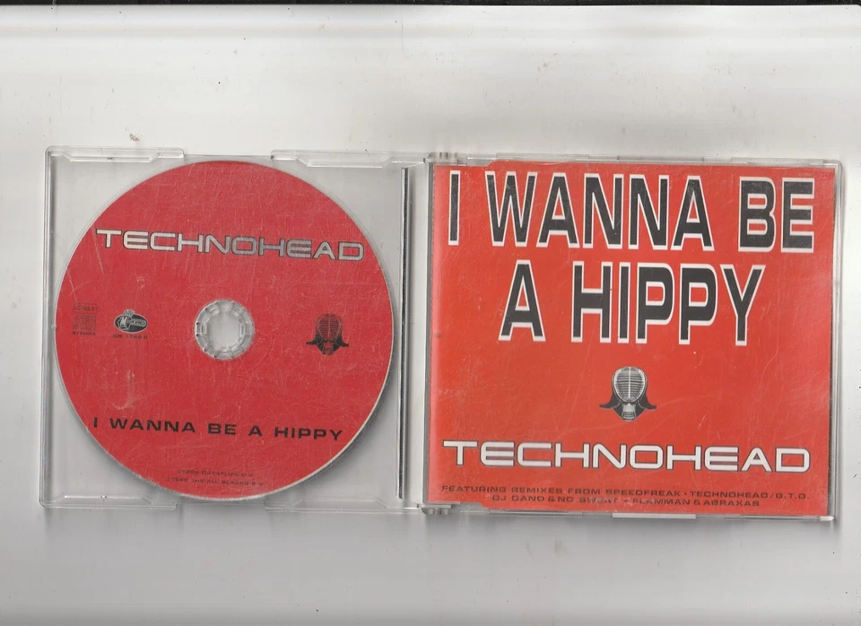 Technohead - I Wanna Be A Hippy - 5 Track Maxi CD - - Bild 1 von 1