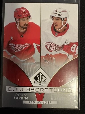 2022-23 SP Authentic Collaborations #C-23 Dylan Larkin Dominik Kubalik - Image 1 of 2