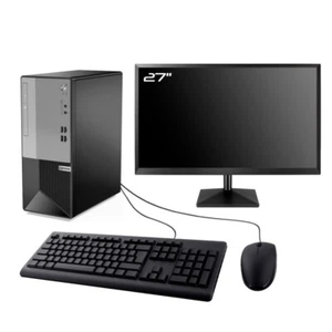 PC Tour Lenovo V50T Ecran 27" i5-10400 16Go RAM DDR4 SSD 480Go W11 Pro - Photo 1/8