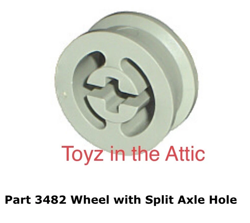 Lego 1x 3482 Light Gray Technic, Axle 1L with Pin without Friction 6927 - Image 1 of 1