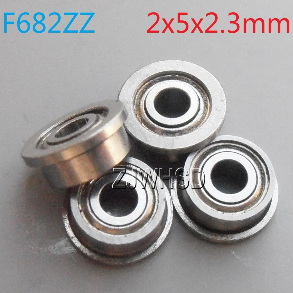 4pcs F682zz Sealed Flange Bearing 2 x 5 x 2.3 mm for TAMIYA TRAXXAS RC Hobby DIY - Image 1 of 1