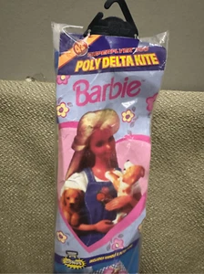Vintage NEW 1996 90s Barbie Themed 42in TOY BIZ Kite Super Flyer NIP Sealed VTG - Picture 1 of 5