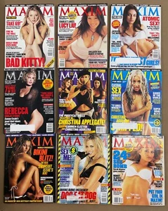 Lot of 27 Maxim Magazine ~ Mix of 00, 02, 03, 04 & 06  Not Complete Year Sets - Bild 1 von 4