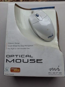 MI Optical PC Computer Mouse PS/2 Model PD430P Wired NOS Vintage - Picture 1 of 2