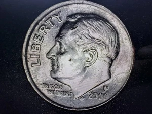 DDOR And Off Set Punch 2000-P Roosevelt Dime #6-13-25-00 - Picture 1 of 11