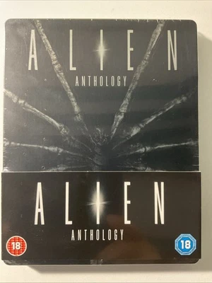 Alien Anthology (UK release) Steelbook Blu-Ray NEW&SEALED!!! - Image 1 of 2