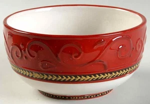 Fitz & Floyd Damask Holiday Cereal Bowl 8669242 - Picture 1 of 1