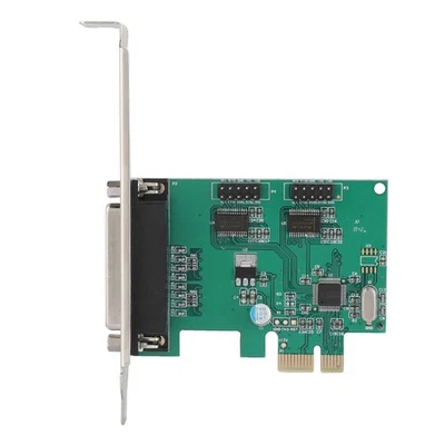 PCI-E To 2 Serial Card 1 Parallel Port Card Desktop PCI Expansion Card LPT Po PS - Image 1 of 4