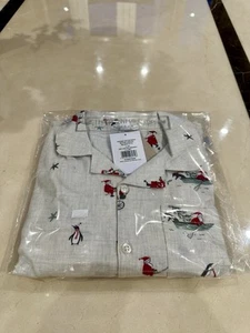 The Little White Company Boys Traditional Father Chrismas Pyjama 11-12 Years NEW - Picture 1 of 7