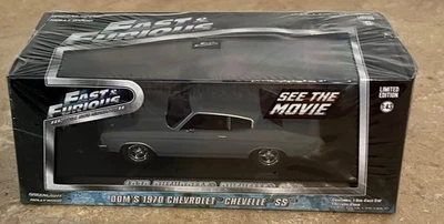 GreenLight Fast & Furious  Dom's 1970 Chevrolet Chevelle SS 1:43 Die-Cast - Image 1 of 4