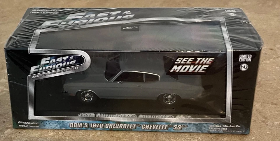 GreenLight Fast & Furious  Dom's 1970 Chevrolet Chevelle SS 1:43 Die-Cast - Image 1 of 4