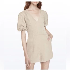 Tuta donna Express lino sbiancato manica a sbuffo taglia L - Foto 1 di 8