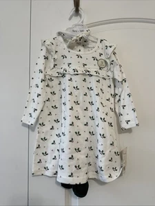 Harry & Violet 3 pc Top, Legging, & Headband Set Green 18/24 Months - Picture 1 of 12