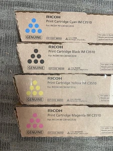 Ricoh IM C3010 / C3510 Toner Set 842550 842551 842552 842553 - Picture 1 of 1