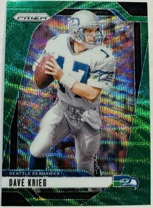 2024 Panini Prizm Green Wave #267 Dave Krieg Seattle Seahawks - Bild 1 von 2