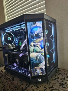 Custom Gaming PC - Ryzen 7 9800X3D, RTX 5090, 64GB DDR5, 2TB NVME, Hyte Y70 - Picture 1 of 9