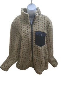 L.L. Bean x Todd Snyder Men’s XL Hi-Pile Sherpa Boulder Jacquard Fleece Jacket - Picture 1 of 11