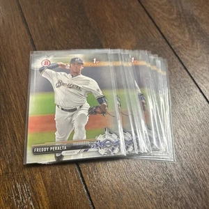 2017 Bowman Prospects #BP22 Freddy Peralta 1st Bowman 11 Card Lot - Picture 1 of 1