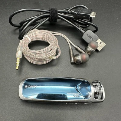 索尼 NW-S605F Walkman 便携式音频播放器 2GB 蓝色 经过全面测试 正常工作 — 第 1/4 张图片