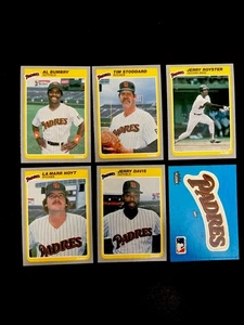 1985 Fleer Update San Diego Padres Team Set - Bild 1 von 1
