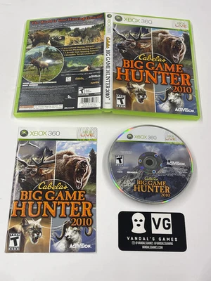 Xbox 360 - Cabela's Big Game Hunter 2010 Microsoft Xbox 360 Completo #111 Foto 1 de 2