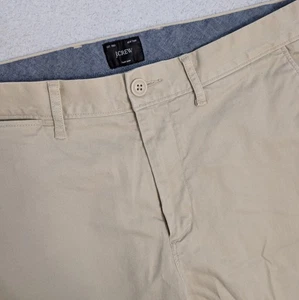 NUEVO J CREW STRETCH Pantalones Chinos Para Hombre 32X30 770 Recto Beige Claro - Imagen 1 de 10