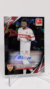 2024-25 Topps Chrome Bundesliga Sapphire El Bilal Toure Black Auto /10 - Picture 1 of 2