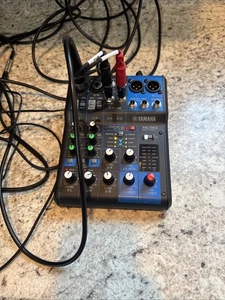 YAMAHA MG06X 6Ch Mixing Console Analog Mixer Used - Picture 1 of 5