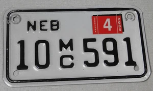 2005 Nebraska motorcycle license plate - Picture 1 of 1
