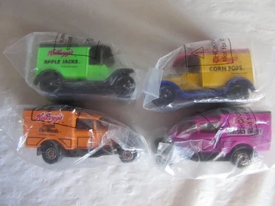 Lot of 4 Matchbox Model A Ford Kellogg's Cereal 1979 1989 Vintage Mini Wheats - Image 1 of 4