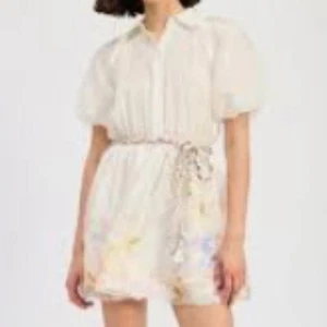 En Saison Taylorann Puff Sleeve Minidress Size L NWT - Picture 1 of 5