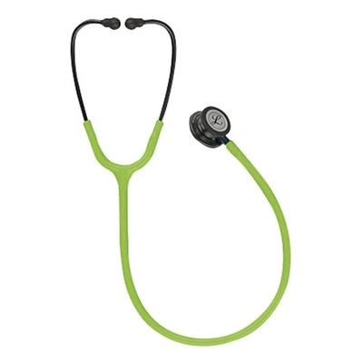 3M Littmann Classic III Stethoscope 5875 Smoke Lime Green Double Head Medical - image 1 of 4