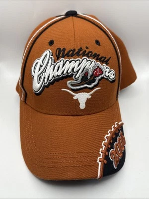 University of Texas UT Longhorns Nationals Champions Rose Bowl 2005 Hat Cap - Image 1 of 4