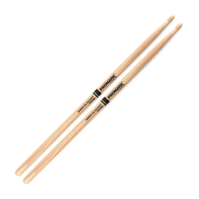 PROMARK Pro-Mark TX7AW Hickory 7A Wood Tip Drumsticks (NEW)